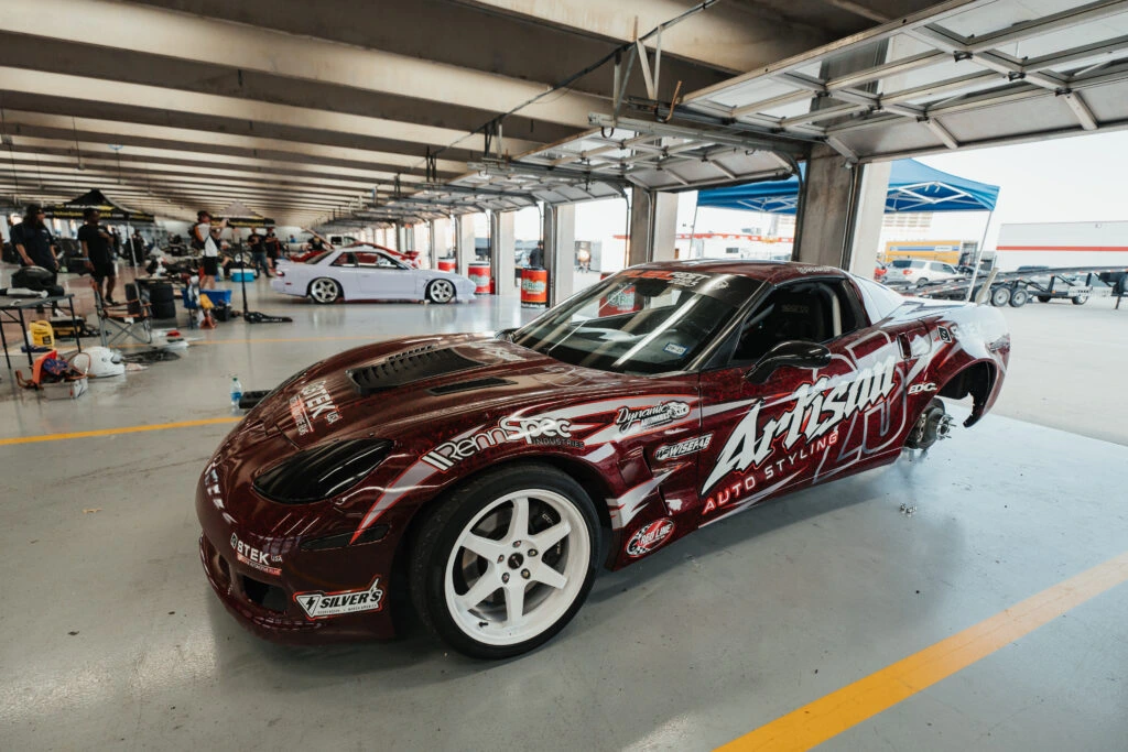 STEK C6 Drift Car: Advan Inspired PPF Livery
